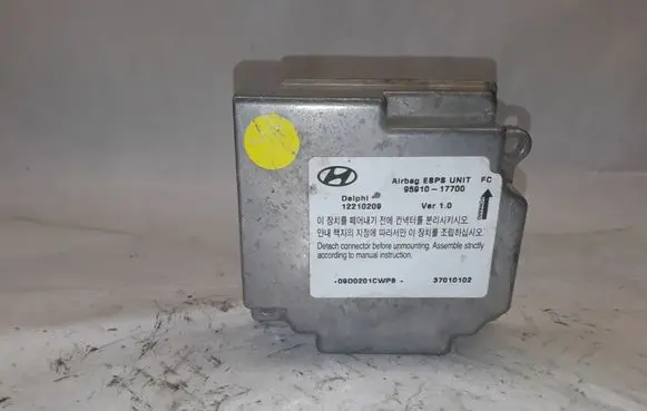 Hyundai Matrix Airbag control unit/module 9591017700 DELPHI12210209 VER10