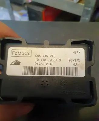 Volvo V50 ESP acceleration yaw rate sensor DY78J12E4E 08W375