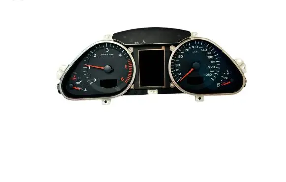 Audi A6 S6 C6 4F Speedometer (instrument cluster) 5550007301