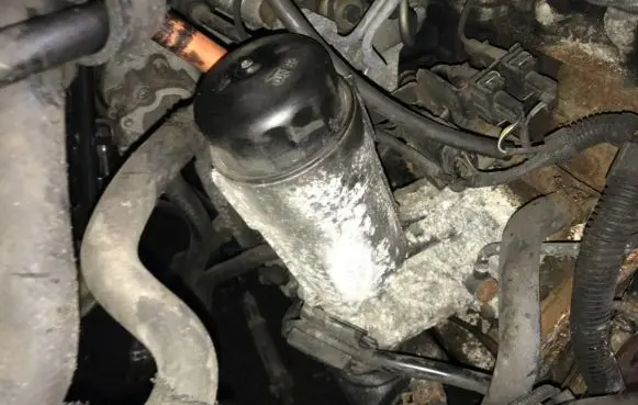 Audi A3 S3 8L Oil filter cover 038115466