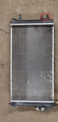 Mitsubishi Outlander Coolant radiator