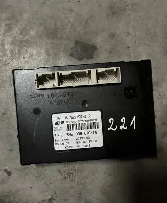 Mercedes-Benz S W221 Climate control unit A2218704192 5HB00867018 0W290890