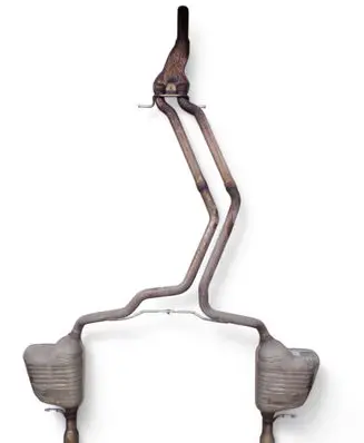 Audi A6 S6 C6 4F Muffler/silencer 4F0120 4F0253611AA