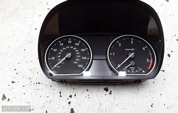 BMW 1 E81 E87 Speedometer (instrument cluster) 918704902