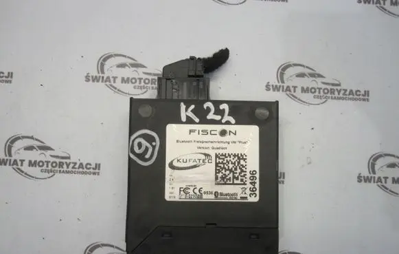 Volkswagen Golf VI Bluetooth control unit module FIS100841