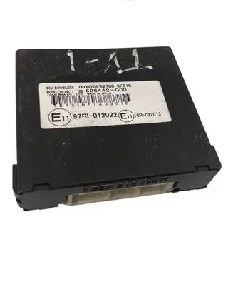 Toyota Corolla Verso AR10 Immobilizer control unit/module 897800F010 626442000