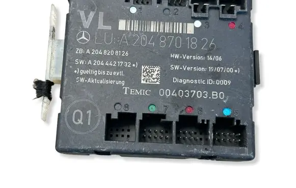 Mercedes-Benz C W204 Door control unit/module A2048701826 A2048208126 A2044421732