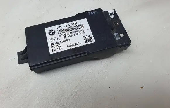 BMW 3 F30 F35 F31 Seat heating relay 9216468 03970070