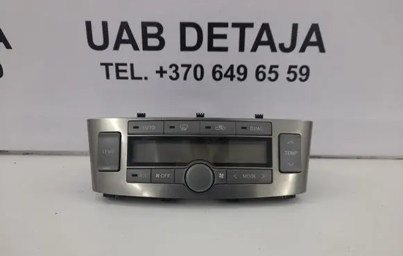 Toyota Avensis T250 Climate control unit 55900005270 1465704433