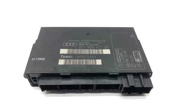 Audi A4 S4 B7 8E 8H Comfort/convenience module 8E0959433BP 00002727D3 01909762