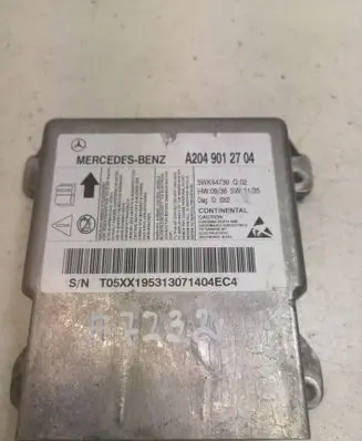 Mercedes-Benz C W204 Airbag control unit/module A2049012704