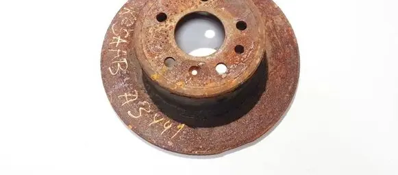 Saab 9-5 Rear brake disc neventiliuojamas