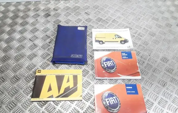 Fiat Scudo Owners service history hand book 