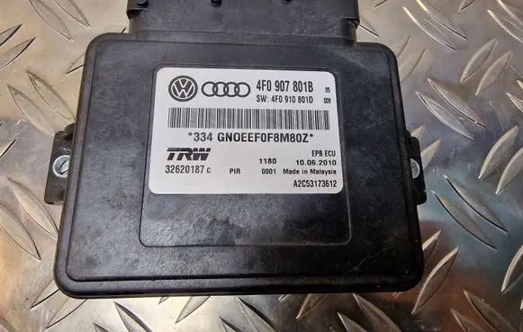 Audi A6 S6 C6 4F Hand brake control module 4F0907801B