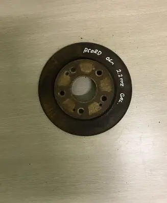 Honda Accord Rear brake disc