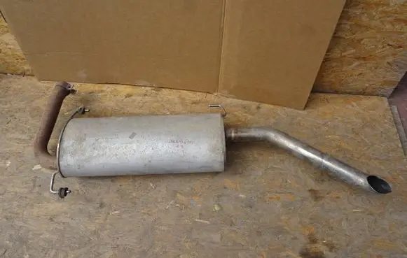 Fiat Ducato Rear muffler/silencer tail pipe 1366652080