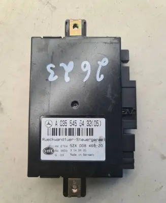 Mercedes-Benz E W211 Tailgate/trunk control unit/module A0355455432