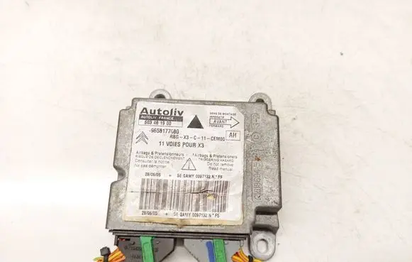 Citroen C5 Airbag control unit/module 9658177080