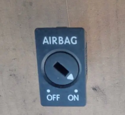 Audi A3 S3 A3 Sportback 8P Passenger airbag on/off switch 5P0819237B