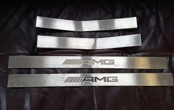 Mercedes-Benz E AMG W211 Front sill (body part) 9W0816881 96679897LZV 9663989313V