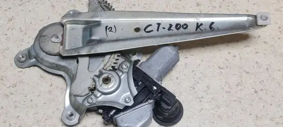 Lexus CT 200H Rear door window regulator with motor 8571075070 0620202462