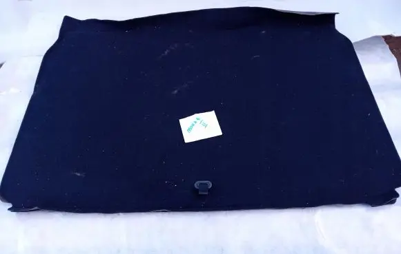 Trunk/boot mat liner