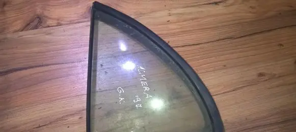 Nissan Almera Rear vent window glass 