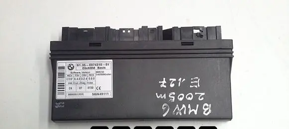 BMW 6 E63 E64 Engine control unit/module 5WK49111
