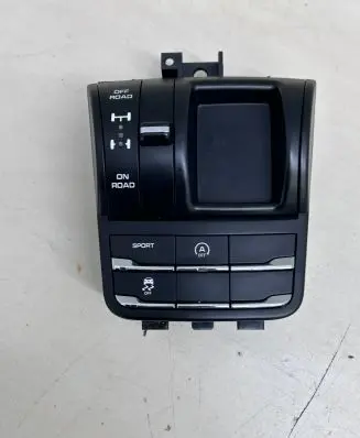 Porsche Cayenne (92A) Suspension ride height/mode switch 7P5927521AA 7P5927127GJ