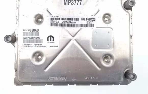 Chrysler Pacifica Engine control unit/module P05150888AD A2C7397810400 T00EP2256D1SMV