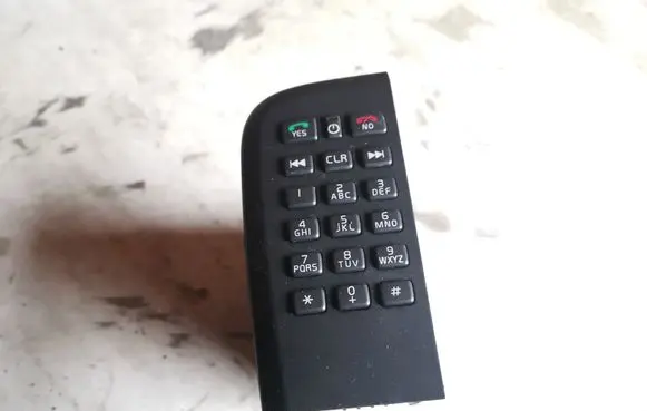 Volvo S80 Phone keyboard 9496781
