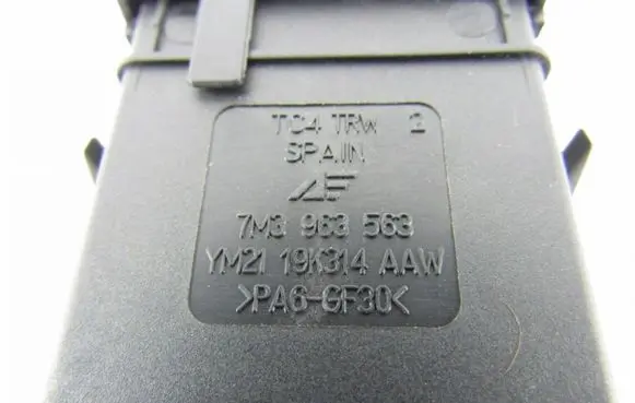 Seat Alhambra (Mk1) Seat heating switch 7M3963563