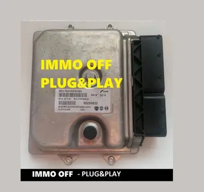 Fiat Ducato Engine control unit/module ECU 55250632 BC0107696D