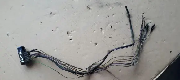 Audi A6 S6 C7 4G Headlight/headlamp wiring loom/harness 