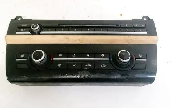 BMW 5 F10 F11 Climate control unit 932431701