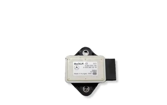 Mercedes-Benz E W212 ESP acceleration yaw rate sensor 0265005735 7015668 A0055422618