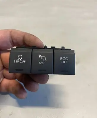 Peugeot 508 ESP (stability program) switch 96657752ZD