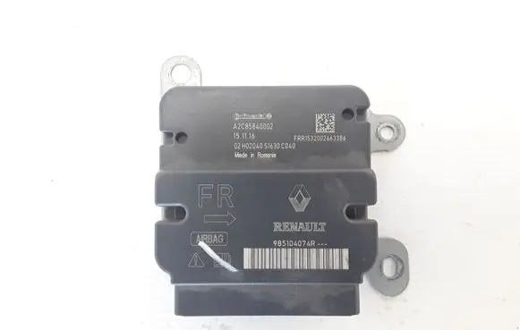 Renault Zoe Airbag control unit/module 985104074R