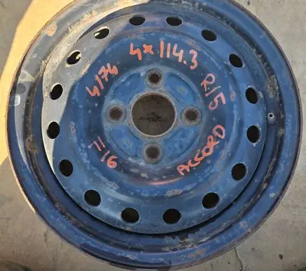 Honda Accord R15 steel rim 