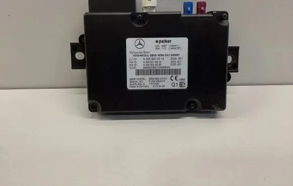 Mercedes-Benz S W222 Bluetooth control unit module A2059000319 A2059016810