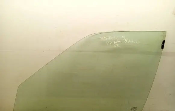 Renault 19 Front door window glass four-door 43R00048