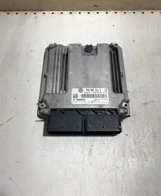 Volkswagen Touareg II Engine control unit/module 7P0907311C 4G0907401 0281018303