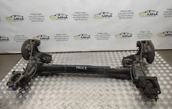Rear axle beam