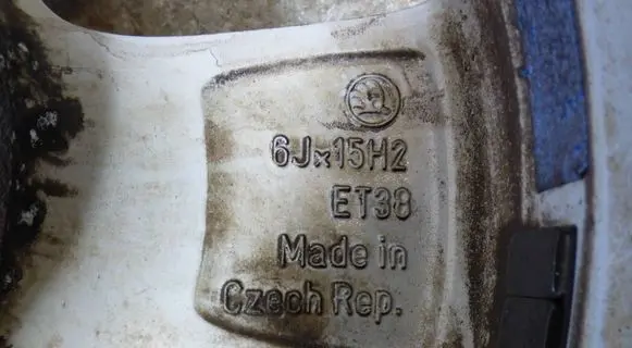 Skoda Fabia Mk3 (NJ) R15 alloy rim CART5JA601025L 5JA601025L