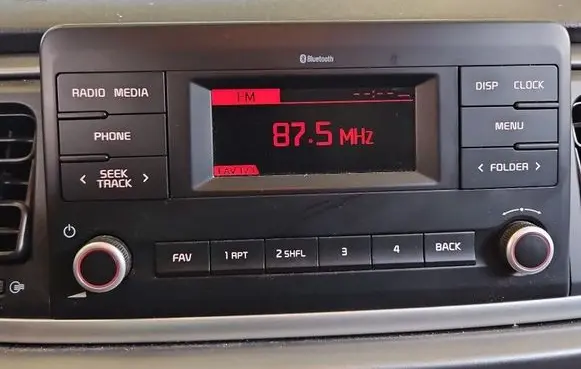 KIA Rio Radio/CD/DVD/GPS head unit 96150H8290WK IMPRK1526662