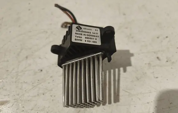 BMW X5 E53 Heater blower motor/fan resistor 2942000002 6931680 985501V