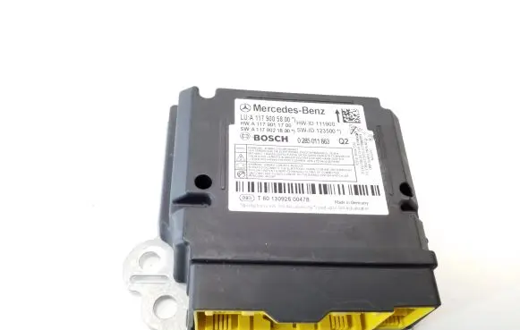 Mercedes-Benz A W176 Airbag control unit/module A1179005800 A1179011700