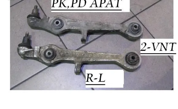 Audi A4 S4 B5 8D Front lower control arm/wishbone 4D0407155A 4D0407155L