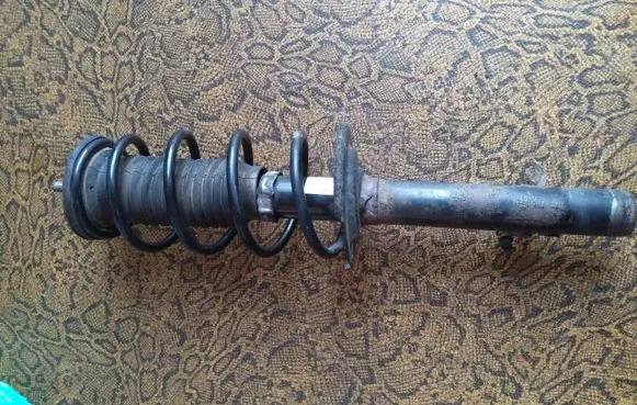Citroen C1 Front shock absorber with coil spring