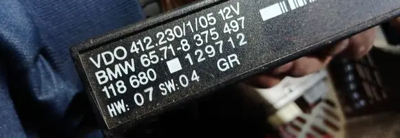 BMW 5 E39 Cruise control unit/module 8375497 65718375497 129712
